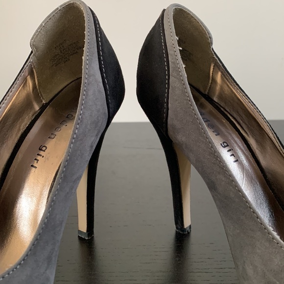 MADDEN GIRL suede, stiletto, platform heels - Picture 7 of 12